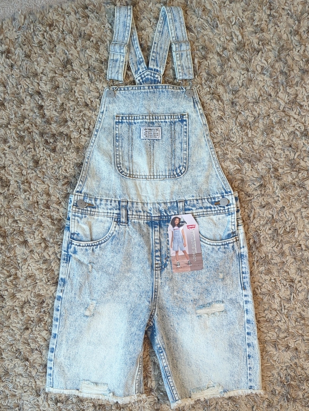 Levi's Loose Shortall Overalls